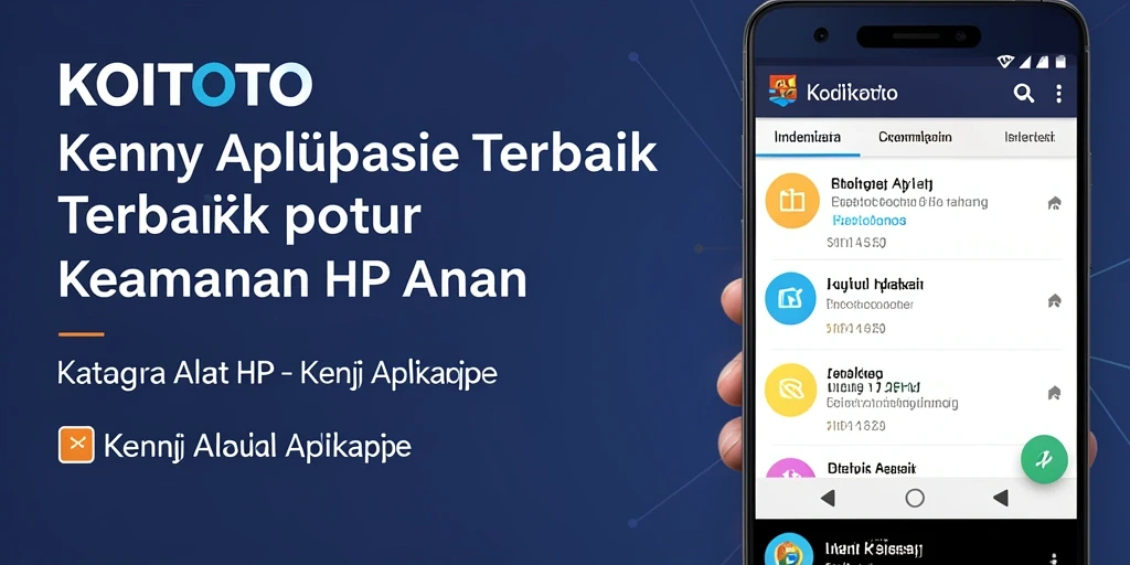 Tampilan antarmuka KOITOTO yang intuitif dan efektif untuk Kunci Aplikasi.